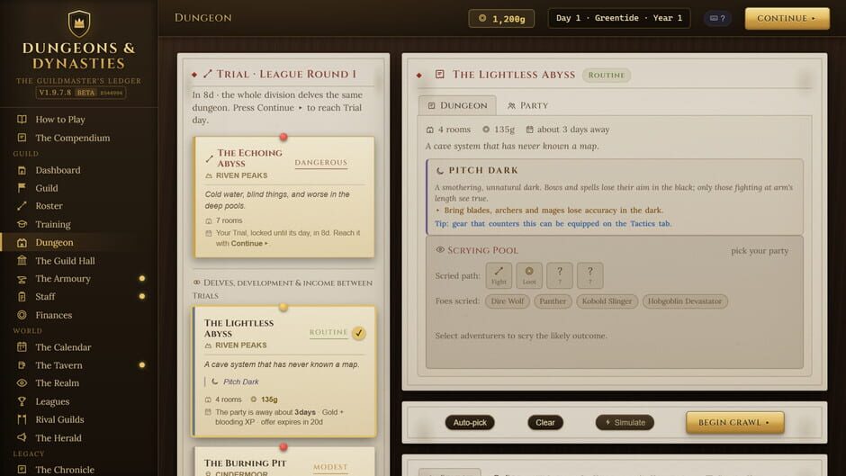 Dungeons & Dynasties screenshot