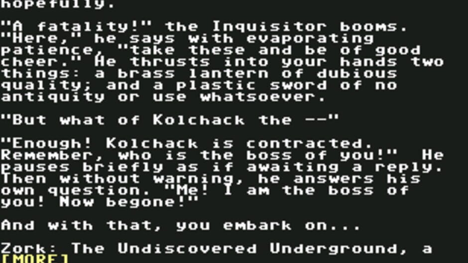 Zork: The Undiscovered Underground screenshot 3