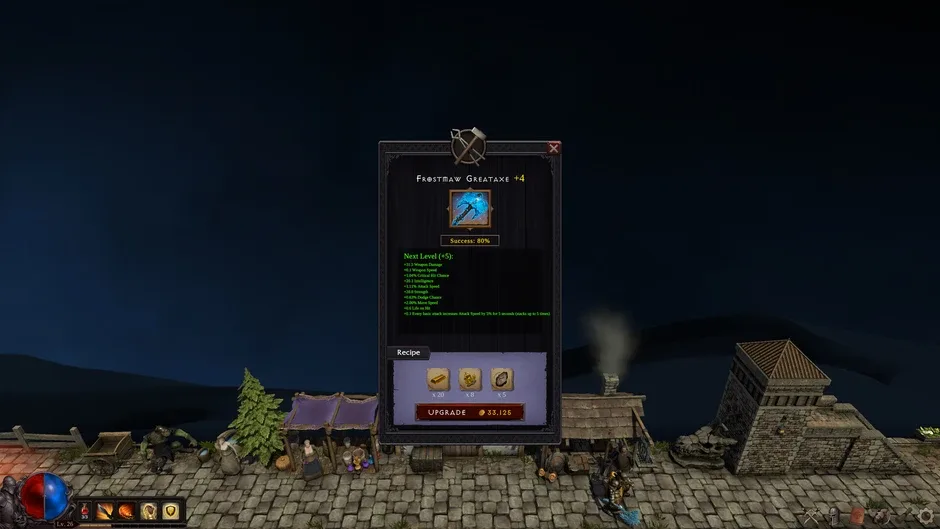 Кадър от Deskrawl: Idle ARPG