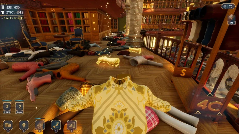 Кадър от Silk Collector: Tidy Up the Clothing Store!