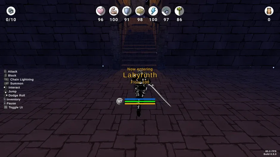 Кадър от Conquer the Labyrinth