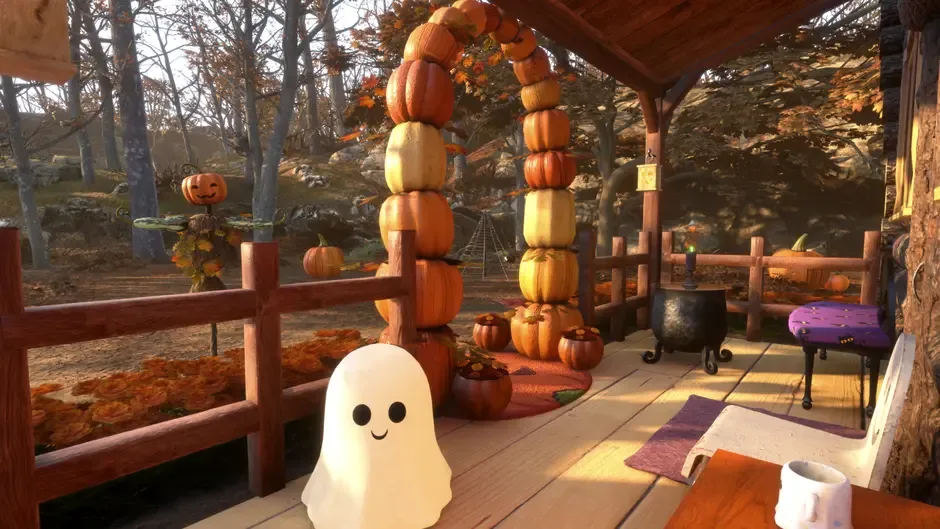 Кадър от Log Away: Halloween DLC