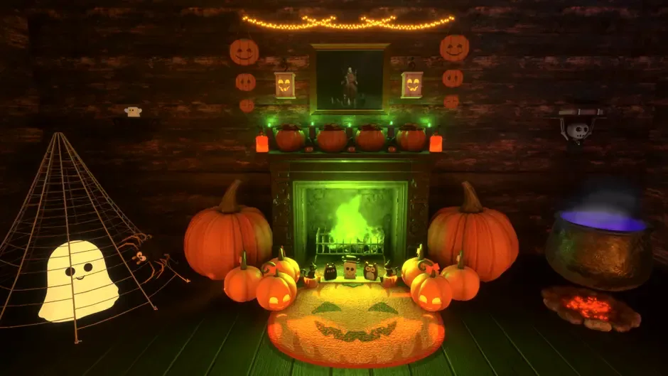 Кадър от Log Away: Halloween DLC