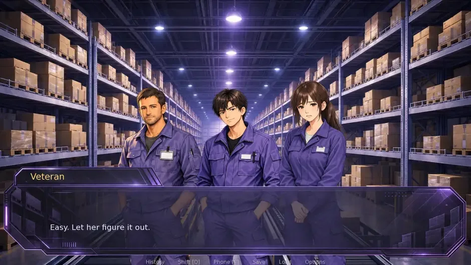 Кадър от Purple Shift