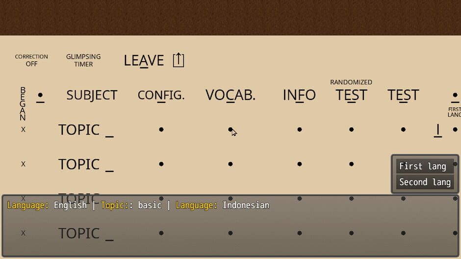 Lang Ops: Blank Canvas screenshot 1