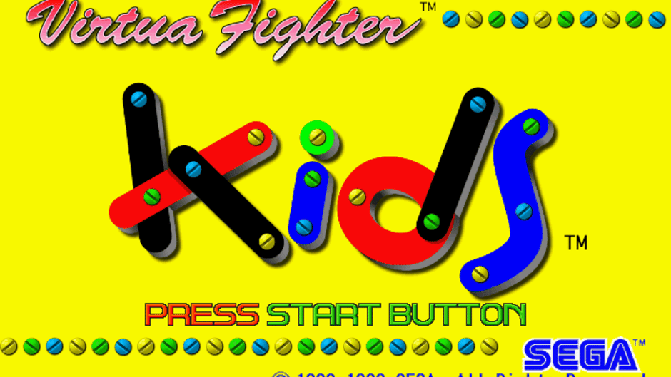 Virtua Fighter Kids Screenshot