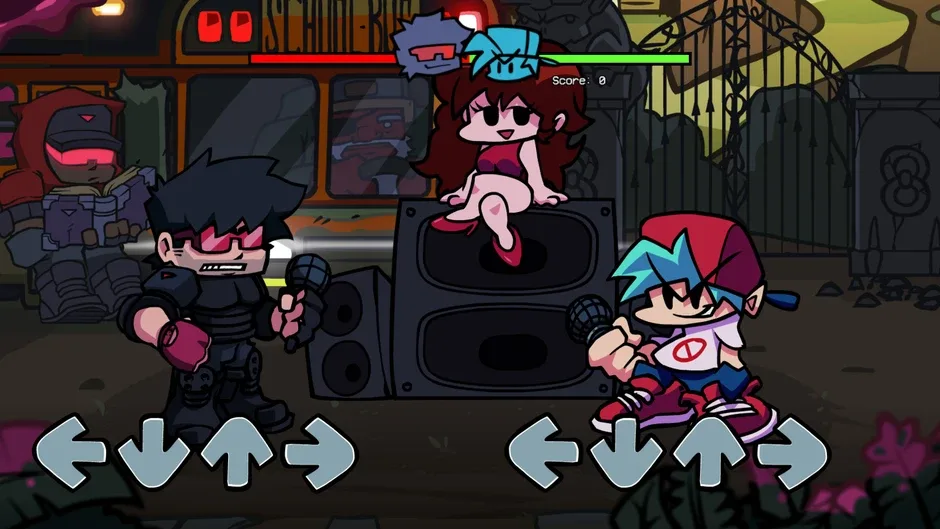 Кадър от Nightmare Funkin'