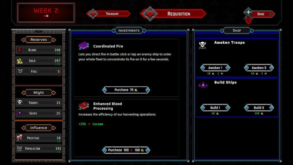 Vampolitics: Vassals of the Void screenshot