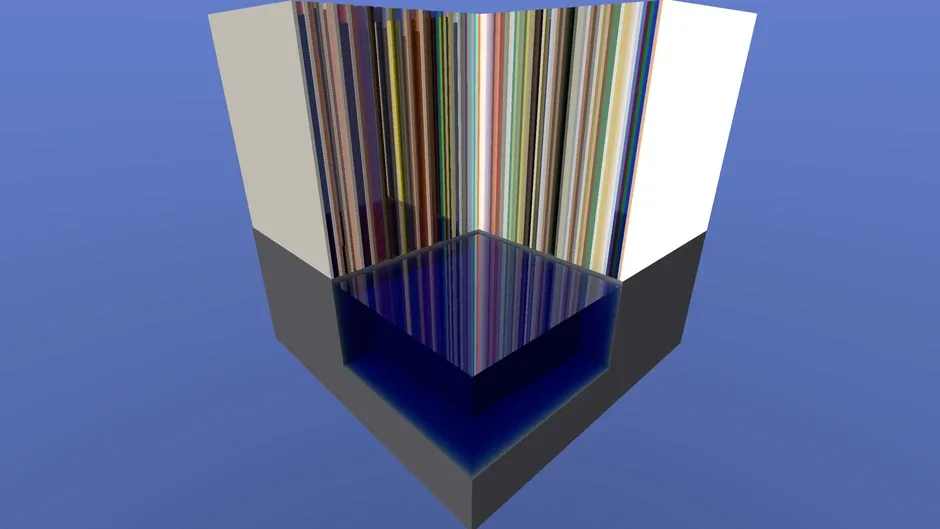 Кадър от Falling Cubes