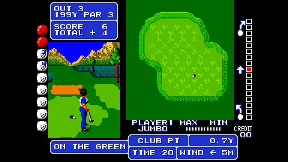 Кадър от Arcade Archives 2: Fighting Golf