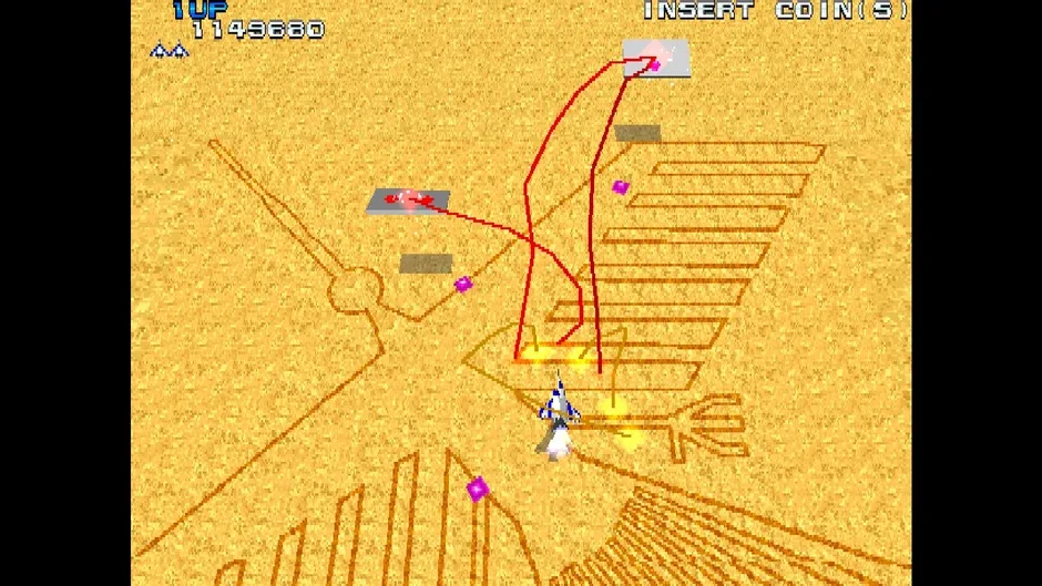 Кадър от Arcade Archives 2: Xevious 3D/G