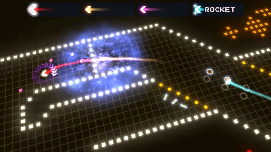 Кадър от Glow Arcade Racer