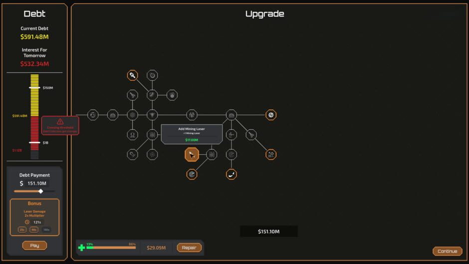 Pay Your Space Debt screenshot 3