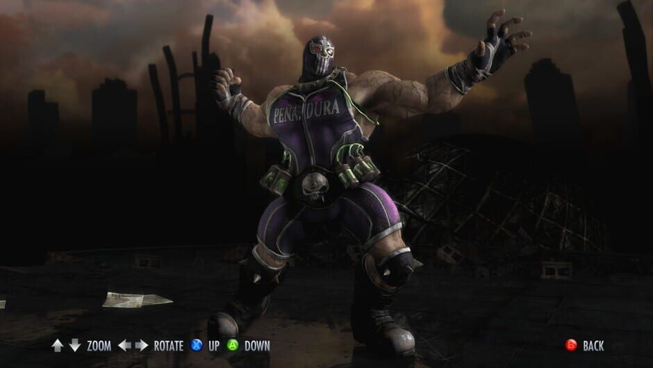 Injustice: Gods Among Us - Compat Pack 2: Luchador Bane Skin screenshot 1