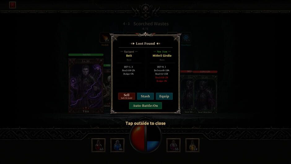 Endless Dark Loot screenshot 5