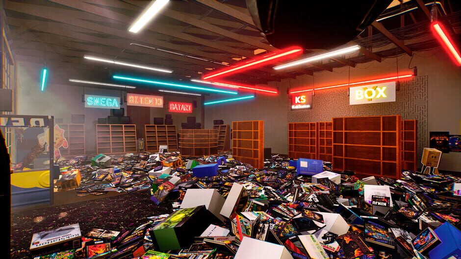 My Cat Scattered Games: Tidy Videogame Supermarket screenshot 1