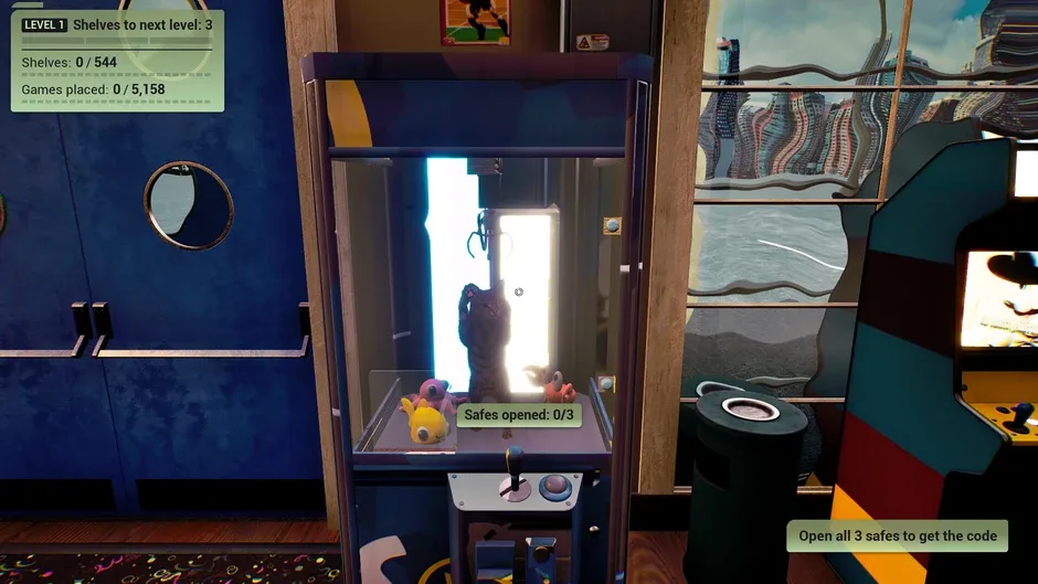 Кадър от My Cat Scattered Games: Tidy Videogame Supermarket