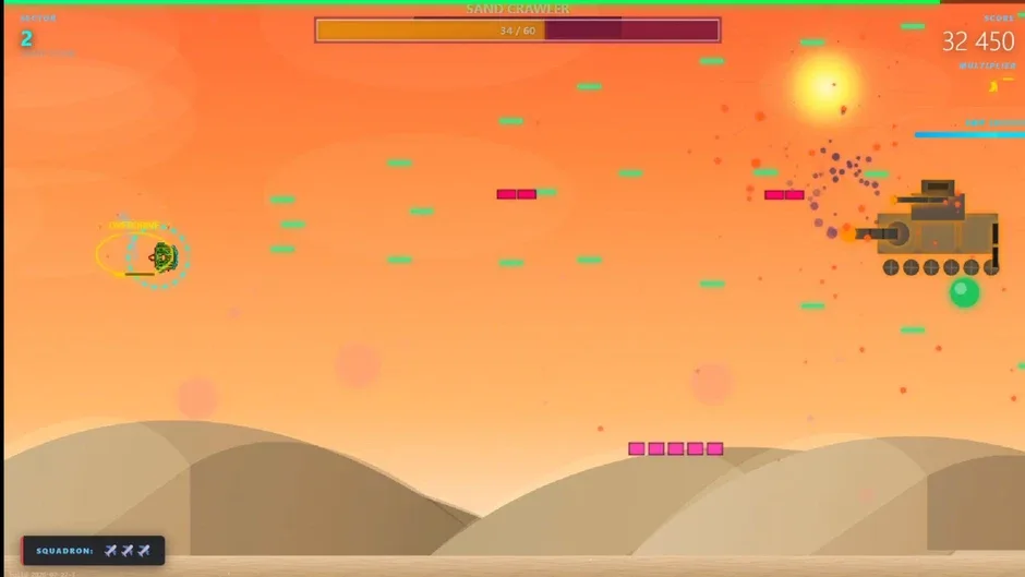 Кадър от Sky Strike Overdrive