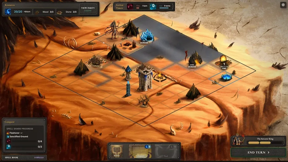 Кадър от Elemental Lands