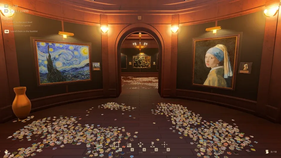 Кадър от Piecework: The Jigsaw Museum
