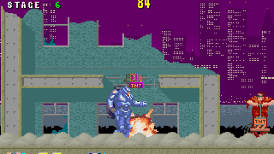 Cyber Police ESWAT Screenshot