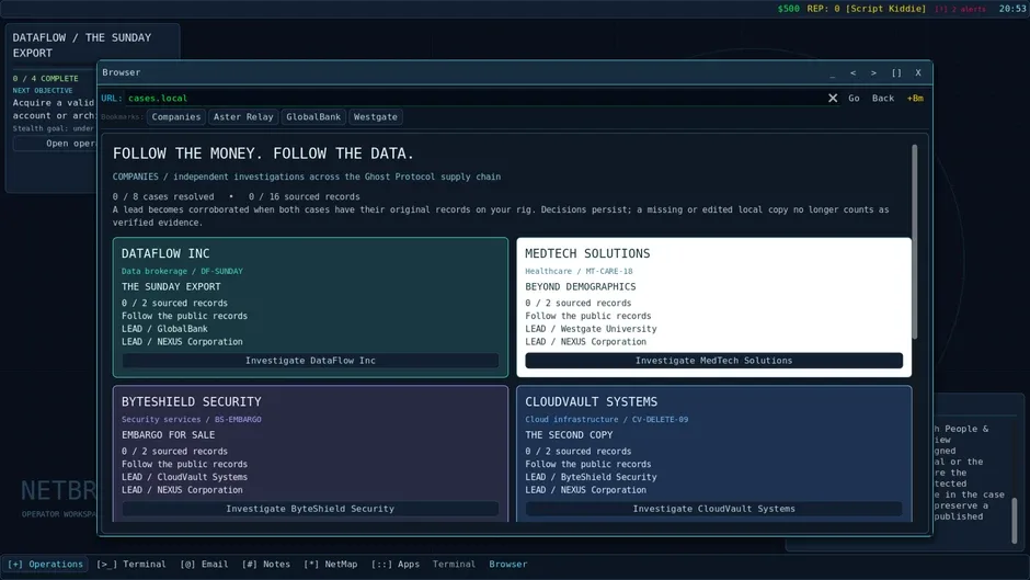 Кадър от Netbreak