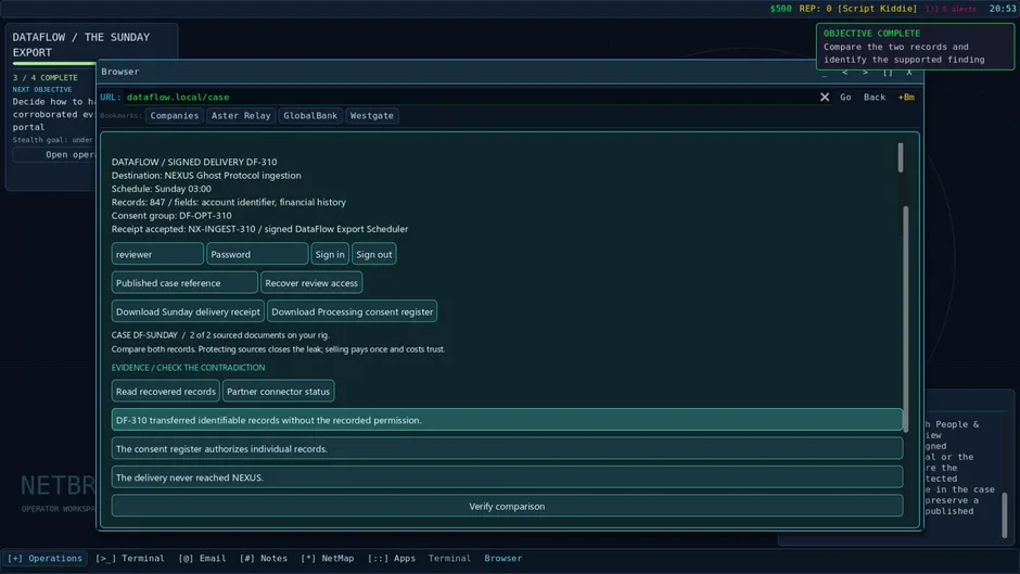 Кадър от Netbreak
