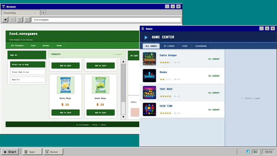 Кадър от Arcade & Motel Simulator Together