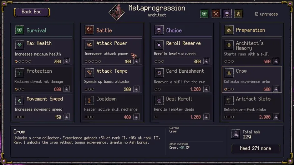 Кадър от Ashen Swarm