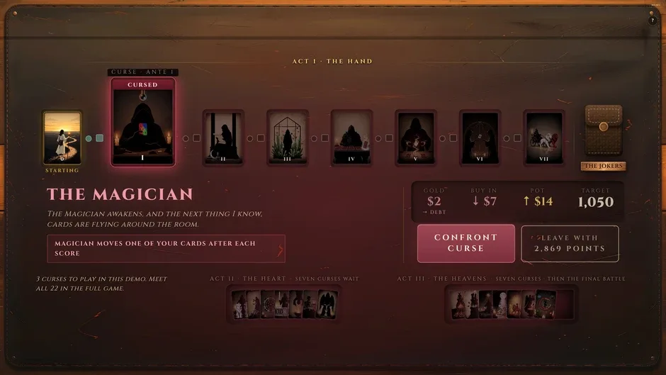 Кадър от Arcanum Solitarius