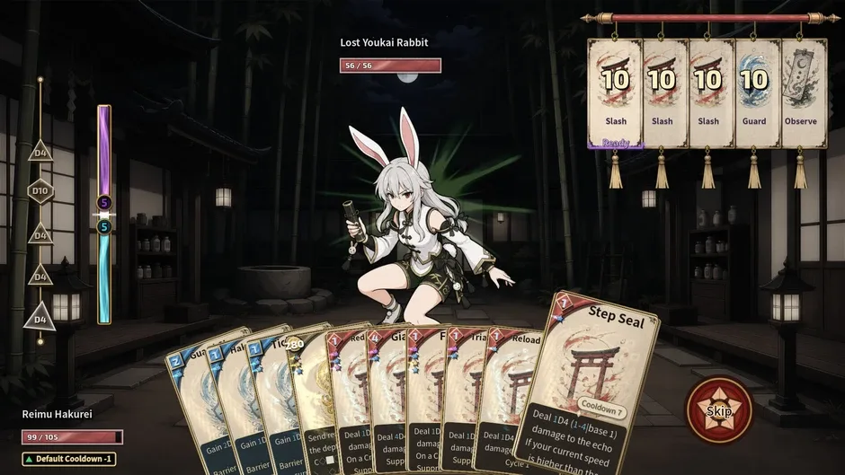 Кадър от Touhou Bansho Cards