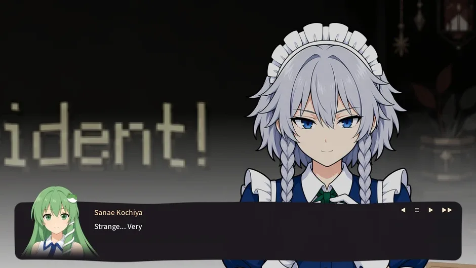Кадър от Touhou Bansho Cards