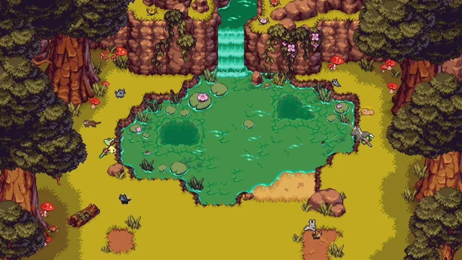 Кадър от Tiny Fishing Club