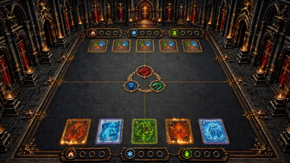 Кадър от Cards Rumble: Clash of Elements