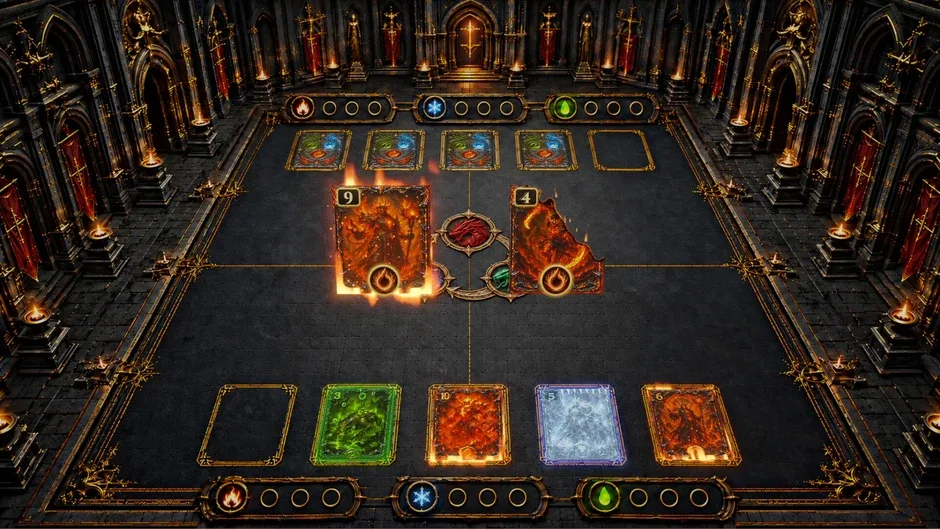 Кадър от Cards Rumble: Clash of Elements