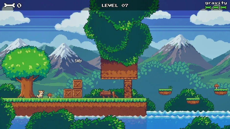 Кадър от Gravity Paws