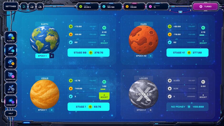 Galaxy Exodus screenshot 4