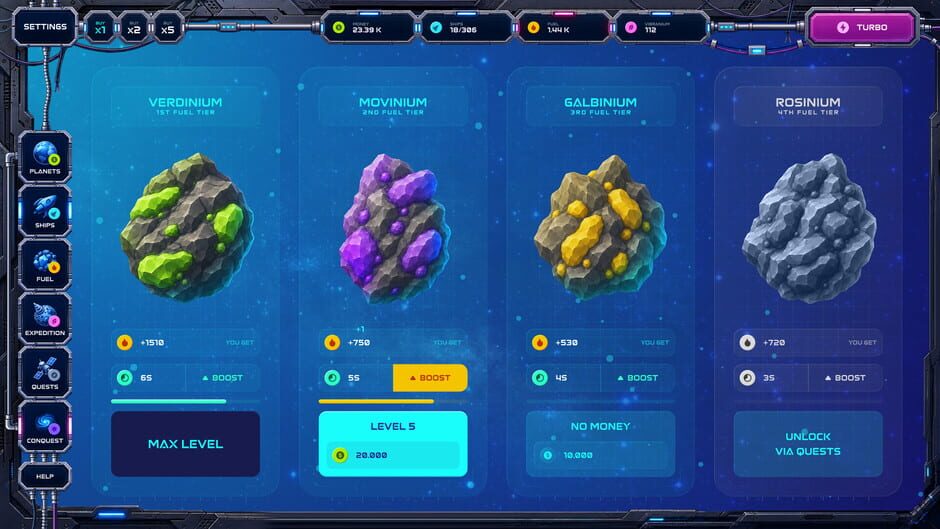 Galaxy Exodus screenshot 1