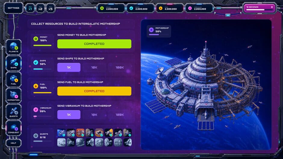 Galaxy Exodus screenshot 3