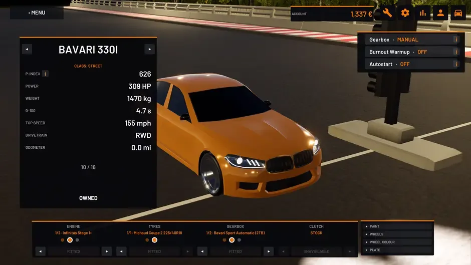 Кадър от TapRacer