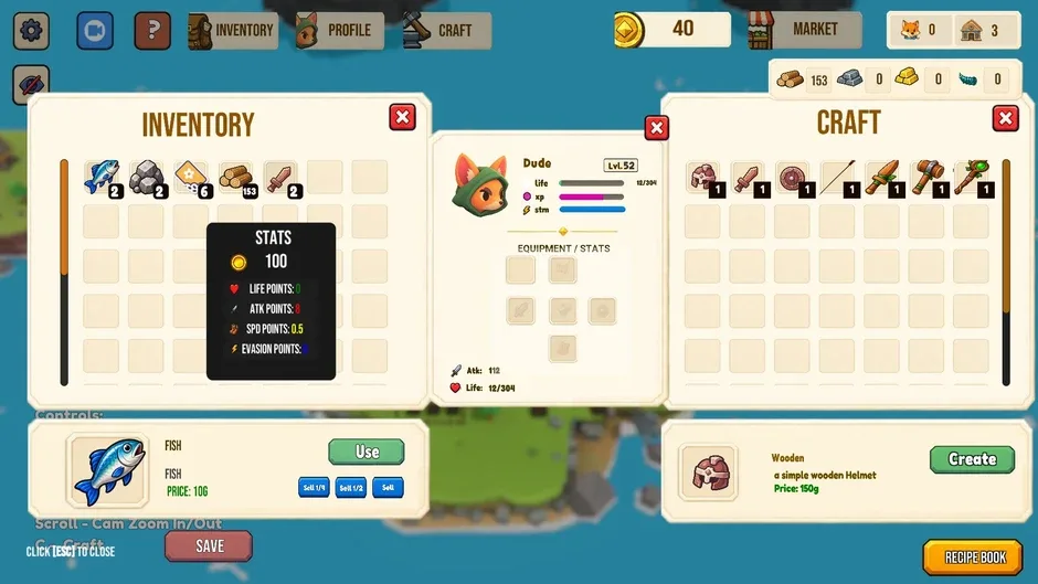 Кадър от Island Idle RPG: Build and Conquer