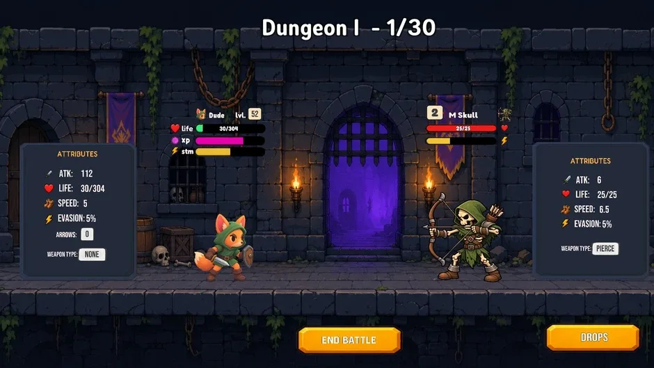 Кадър от Island Idle RPG: Build and Conquer