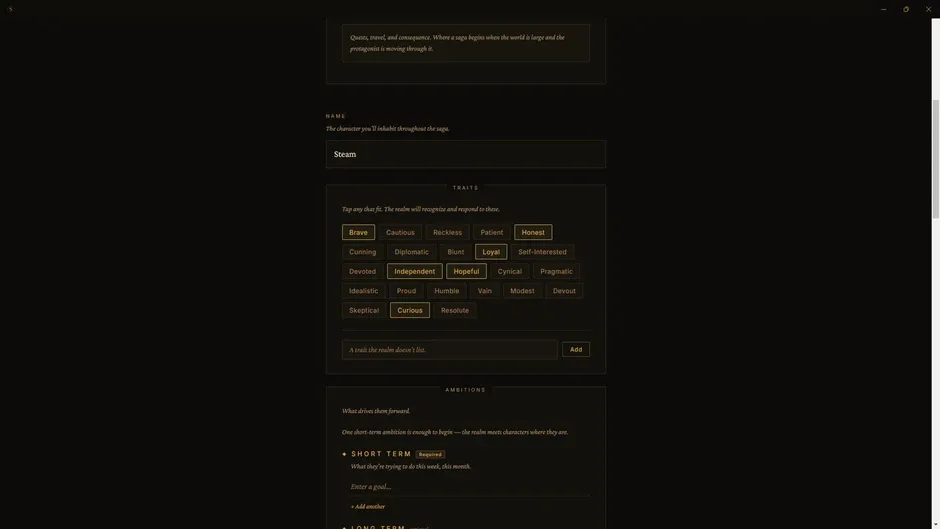 Кадър от StoryForge