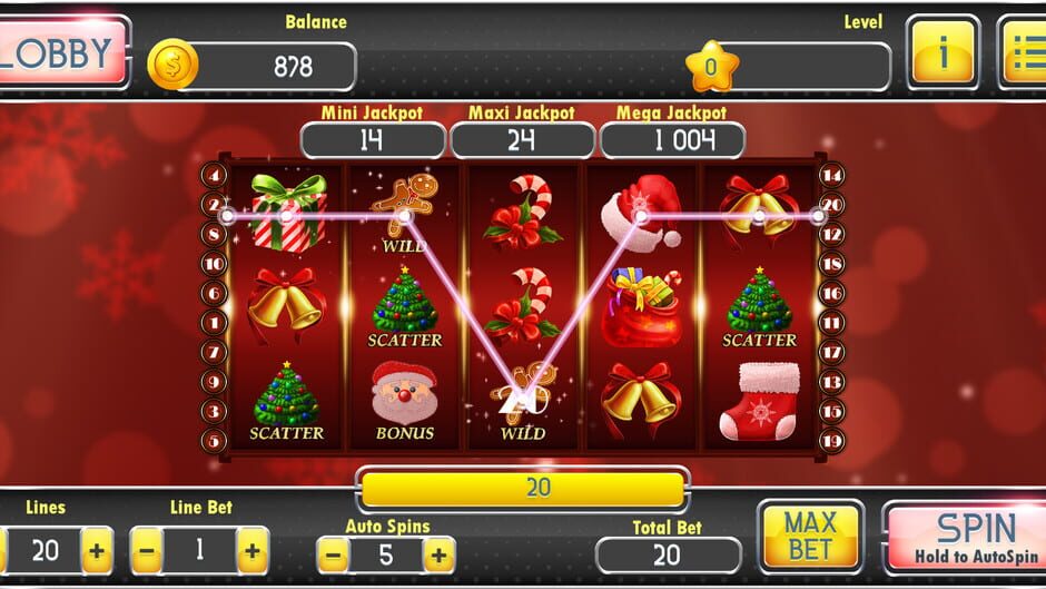 Christmas Slots: Casino Game screenshot 1