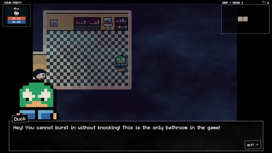 Кадър от All Those Dungeons in Alva's Head