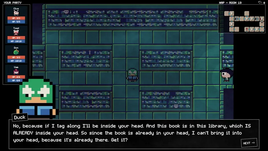 Кадър от All Those Dungeons in Alva's Head