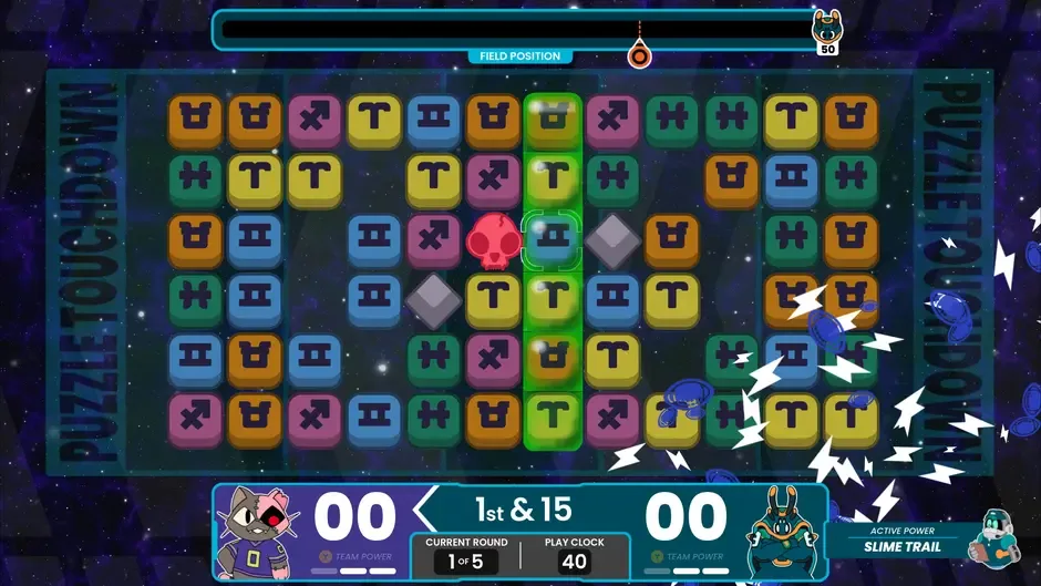 Кадър от Intergalactic Puzzle Touchdown