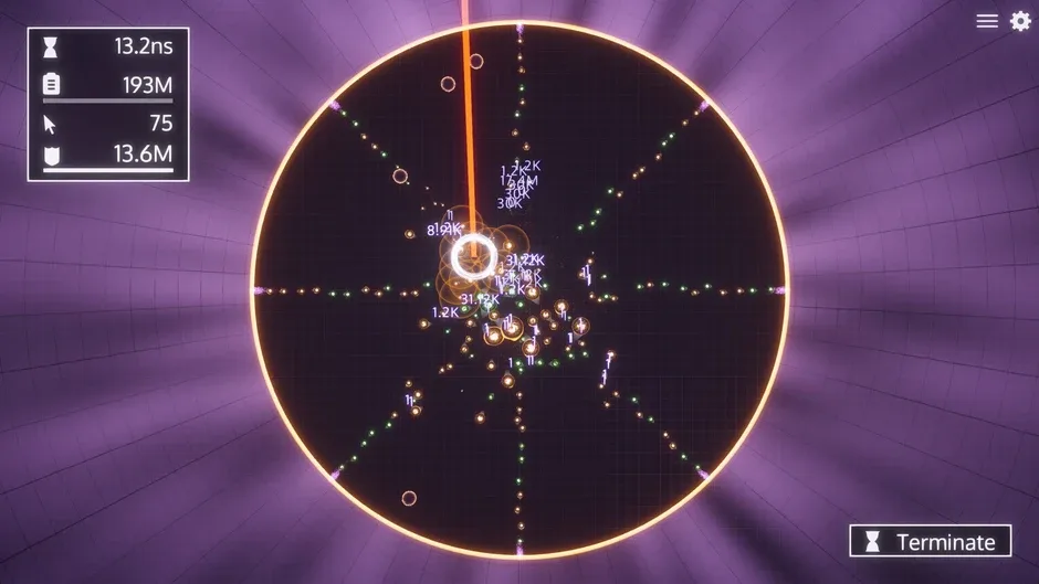 Кадър от Particle Collectotron