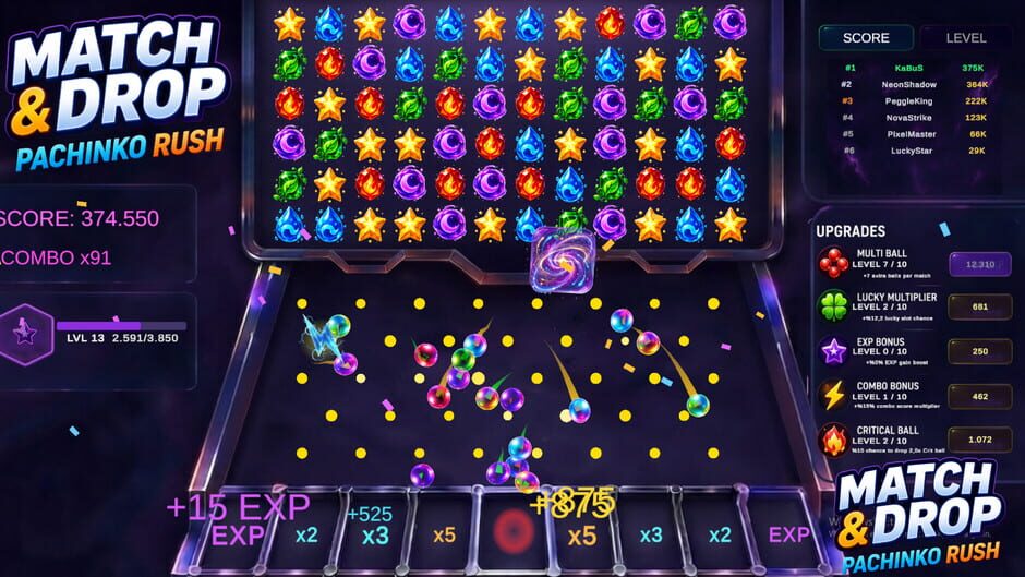 Match & Drop: Pachinko Rush screenshot 2