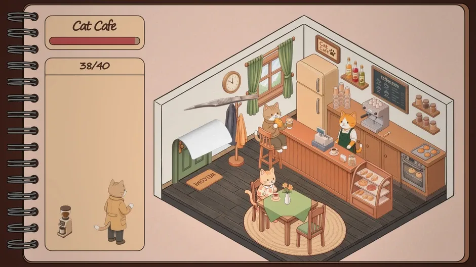 Кадър от Cat Rooms: Sticker Decor!